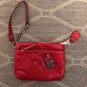 Juicy Couture Bags - Red leather wristlet Juicy Couture Bags - Red leather wristlet